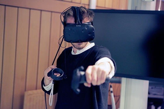 Illustration av VR glasögon Humlab