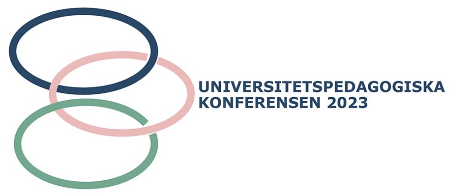 Logotyp för Universitetspedagogiska konferensen 2023