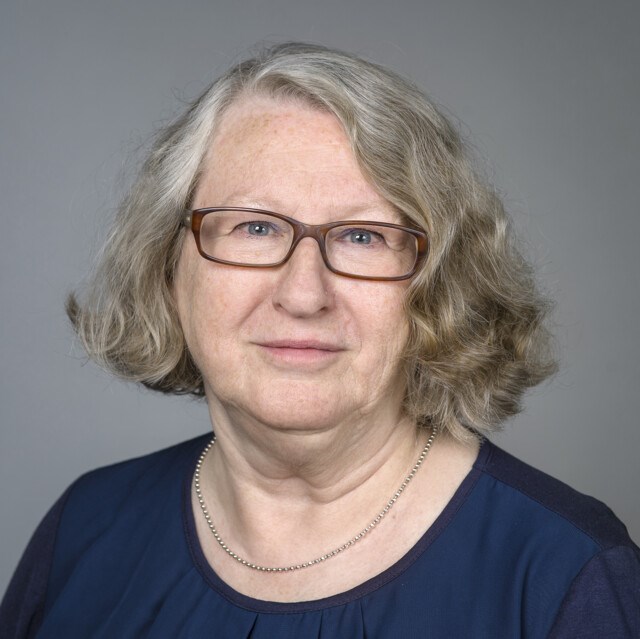 Porträtt på Marianne Sommarin, Anknuten som professor vid Institutionen för fysiologisk botanik, Umeå universitet.